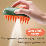 CEPILLO DE MASCOTAS A VAPOR 3 EN 1